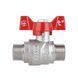 Кран шаровой Thermo Alliance Forte 1/2" НР для воды (бабочка) SF606W15 SD00010579 фото 4