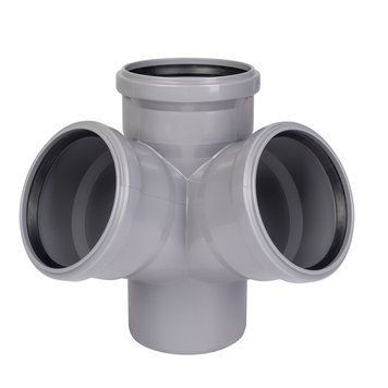 Крестовина двухплоскостная канализационная Ostendorf-OSMA HT-System PLUS d110/110/110/110&times;67&deg; SD00057209 фото