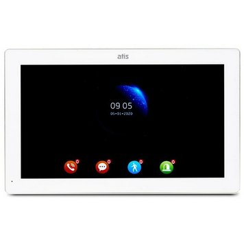 Відеодомофон Atis AD-1070FHD/T-White 10" з підтримкою Tuya Smart 5772/17129 фото