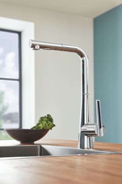 Смеситель для кухни с выдвижным изливом Grohe Zedra (32553002) 32553002 фото