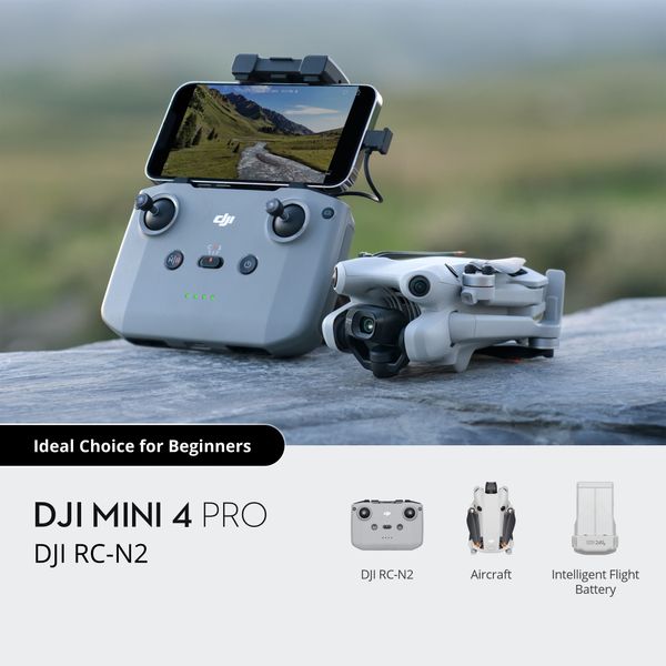 Квадрокоптер DJI Mini 4 Pro (DJI RC-N2) (CP.MA.00000731.03) 16902/42796 фото