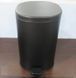 Відро для сміття з плавним закриттям овальне Zerix Prime-TC0105 Black 5л колір чорний (ZX5902) ZX5902 фото 9