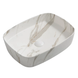 Раковина накладная Mixxus Premium BEVEL-0102 MARBLE 495х370х135mm (MP6519) MP6519 фото 1