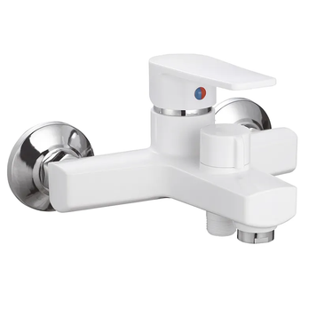 Смеситель для ванны Plamix Oscar-009 Euro White (без шланга и лейки) (PM0634) PM0634 фото