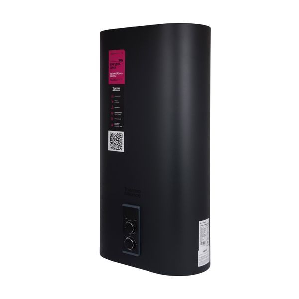 Водонагреватель электрический Thermo Alliance 50 л Black, плоский вертикальный, мокрый ТЭН 2 кВт (0,8+1,2) DT50V20G(PD)/2В SD00054752 фото