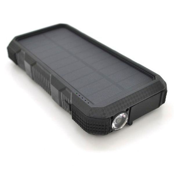 УМБ Powerbank Voltronic Solar 20000mAh Чорний (1901A) 12209/16177 фото