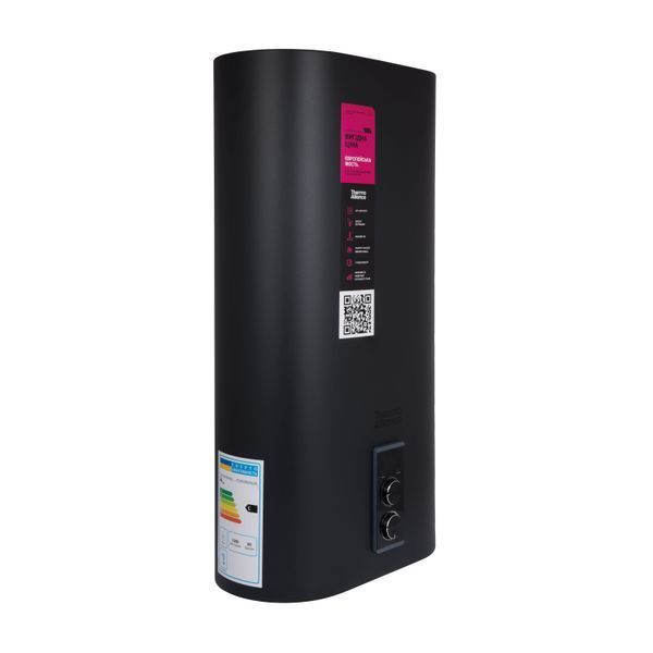 Водонагреватель электрический Thermo Alliance 50 л Black, плоский вертикальный, мокрый ТЭН 2 кВт (0,8+1,2) DT50V20G(PD)/2В SD00054752 фото