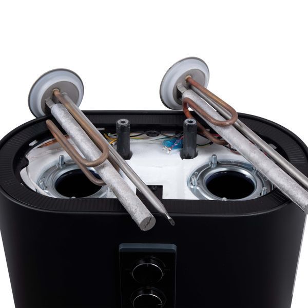 Водонагреватель электрический Thermo Alliance 50 л Black, плоский вертикальный, мокрый ТЭН 2 кВт (0,8+1,2) DT50V20G(PD)/2В SD00054752 фото