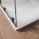 Двері у нішу Walk-In розсувні KOER SR SD07-120x200-L-TR-07 прозоре скло EASY CLEAN 8мм графіт (KR5688) KR5688 фото 2
