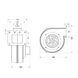 Вентилятор Thermo Alliance TA120 XX для котла до 40 кВт, 63 Вт, 255 м. куб. SD00054430 фото 7