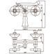 Смеситель для ванны Haiba Dominox 142 матовый (HB0066) HB0066 фото 2