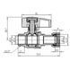 Кран шаровой Thermo Alliance Standart 1/2"ВН прямой, PN40, с накидной гайкой TAS261W15 SD00054685 фото 8