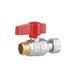 Кран шаровой Thermo Alliance Standart 1/2"ВН прямой, PN40, с накидной гайкой TAS261W15 SD00054685 фото 7