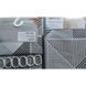 Шторка для ванной Mixxus SCT-011-180x180 из полиэстера (Узор "Ромбы" серо-белый) (AC3581) AC3581 фото 2