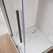 Двері у нішу Walk-In розсувні KOER SR SD07-120x200-L-TR-07 прозоре скло EASY CLEAN 8мм графіт (KR5688) KR5688 фото 5
