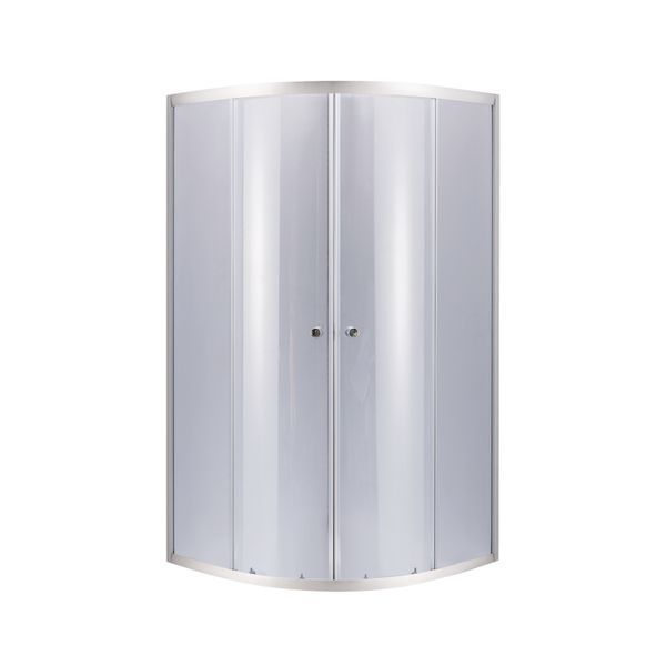 Душевая кабина Lidz Latwa SC90x90.SAT.LOW.GR, стекло тон. 4 мм + Lidz Душевой поддон KAPIELKA ST90x90x14 SD00051436 фото