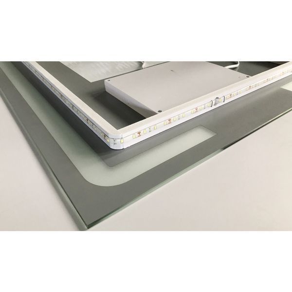 Зеркало Zerix Prime MR02-60x80 с LED Touch, Anti-fog, димером, регулятором яркости (ZX6051) ZX6051 фото