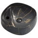 Раковина накладна MIXXUS PREMIUM WAVE-0201 MARBLE 430х430х150mm (отвір під змішувач) (MP6536) MP6536 фото 1