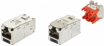 Модуль Panduit Mini-Com RJ45 FTP, кат.5е White (CJS5E88TGY) 18175/47393 фото