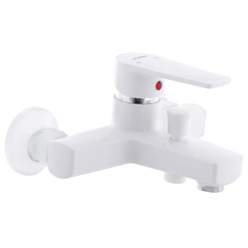 Смеситель для ванны Plamix Leo-009 White (без шланга и лейки) (PM0555) PM0555 фото