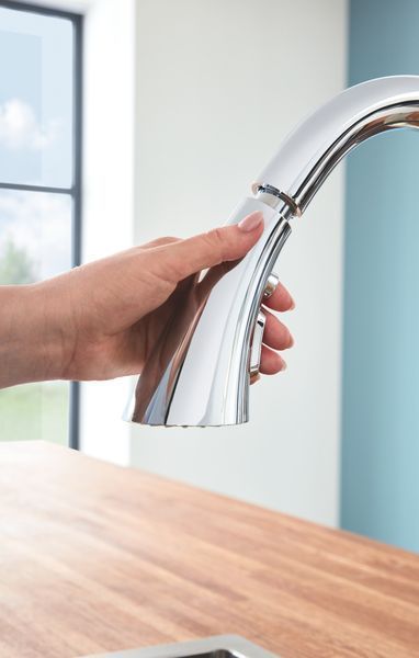 Смеситель для кухни с выдвижным изливом Grohe Zedra (32294002) 32294002 фото