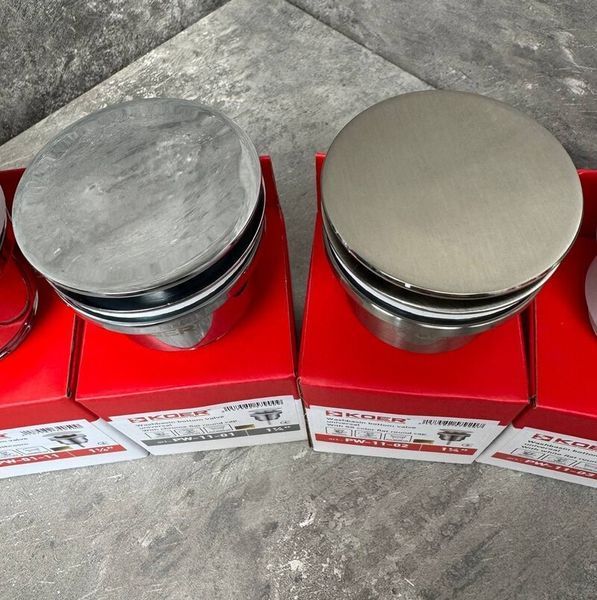 Донный клапан для раковины Koer PW-11-02 1 1/4'' универсальный (с/без перел.) СLICK-СLACK SS COLOR (KR5792) KR5792 фото
