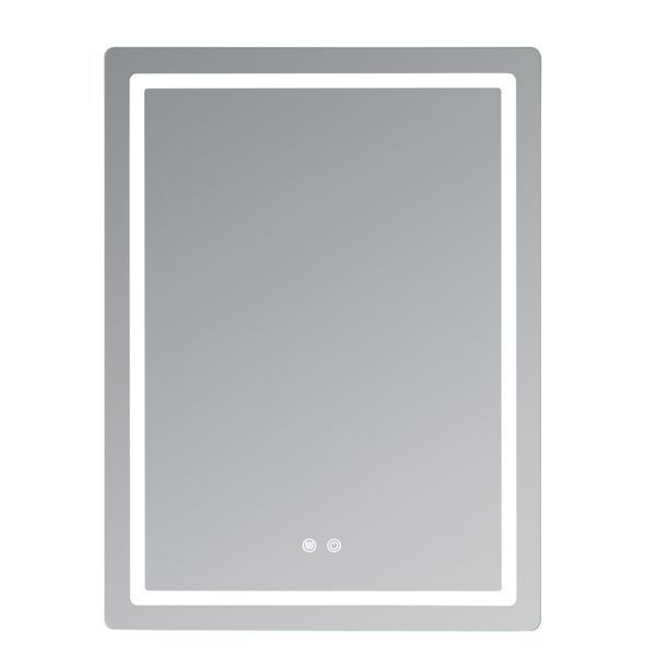 Зеркало Qtap Mideya (MI2) 600х800 с LED-подсветкой Touch, с антизапотеванием, диммером, рег. яркости QT2078F6080 SD00054602 фото
