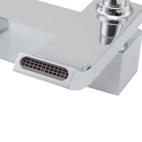 Смеситель для ванны с коротким изливом Koer KB-41007-01 (Цвет хром) (KR3454) KR3454 фото