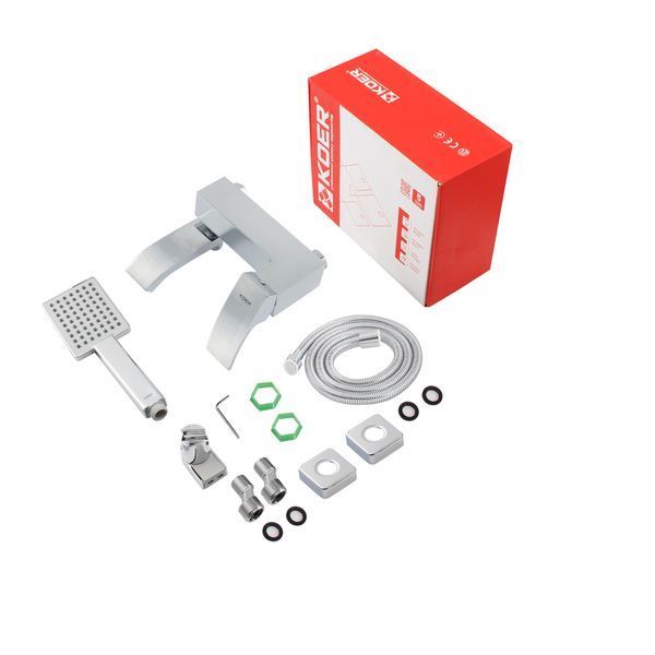 Смеситель для ванны с коротким изливом Koer KB-41007-01 (Цвет хром) (KR3454) KR3454 фото