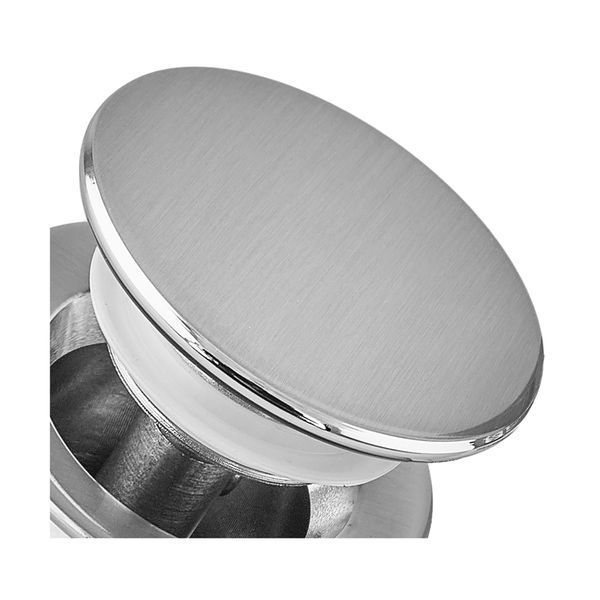 Донный клапан для раковины Koer PW-11-02 1 1/4'' универсальный (с/без перел.) СLICK-СLACK SS COLOR (KR5792) KR5792 фото