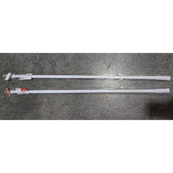 Штанга для шторки телескопическая прямая Zerix CRA-110x200 110cm-200cm (алюминий) (пакет) (ZX4998) ZX4998 фото