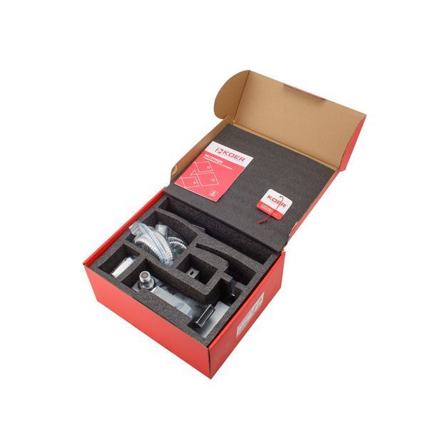 Смеситель для ванны с коротким изливом Koer KB-41007-01 (Цвет хром) (KR3454) KR3454 фото