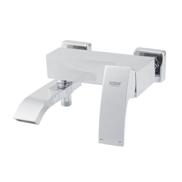 Смеситель для ванны с коротким изливом Koer KB-41007-01 (Цвет хром) (KR3454) KR3454 фото