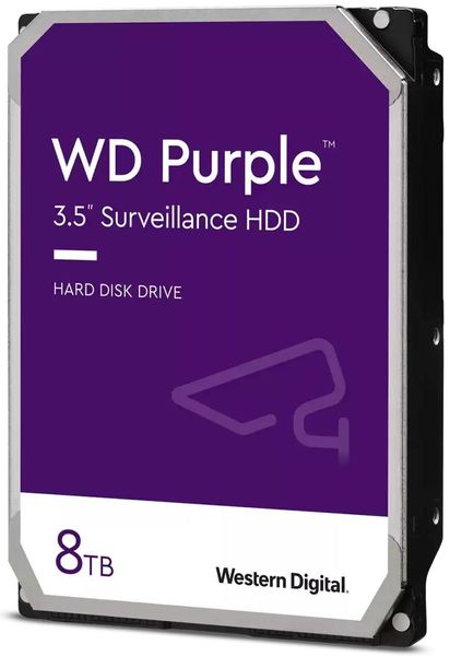 Жорсткий диск Western Digital Purple 8TB (WD85PURZ) 18454/47862 фото