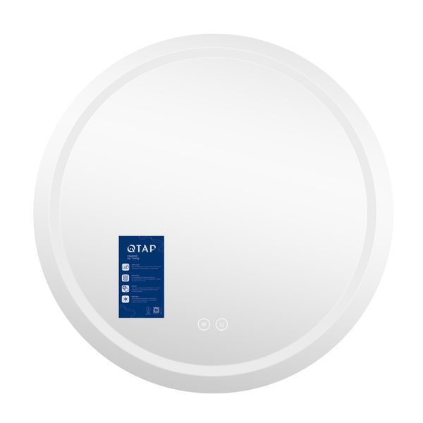 Зеркало Qtap Mideya R1000 с LED-подсветкой Touch, с антизапотеванием, диммером QTMIDR100049003 SD00055127 фото