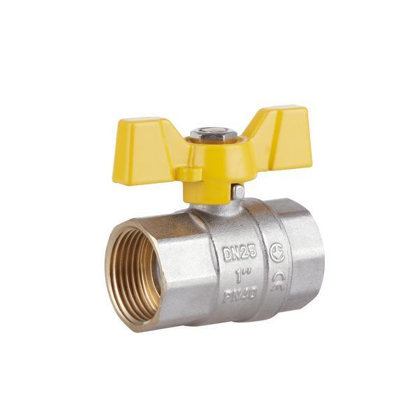 Кран шаровой Thermo Alliance Standart 1" ВР для газа (бабочка) SD602NG25PN40 SD00031224 фото