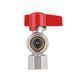Кран шаровой Thermo Alliance Standart 1/2"ВВ угловой, PN40, с накидной гайкой TAS223W15 SD00054689 фото 10