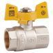 Кран шаровой Thermo Alliance Standart 1" ВР для газа (бабочка) SD602NG25PN40 SD00031224 фото 1
