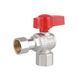 Кран шаровой Thermo Alliance Standart 1/2"ВВ угловой, PN40, с накидной гайкой TAS223W15 SD00054689 фото 1