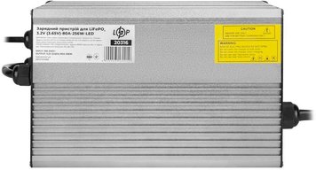 Зарядний пристрій для АКБ LogicPower LiFePO4 3.2V (3.65V)-80A-256W-LED Gray (20316) 14243/47559 фото