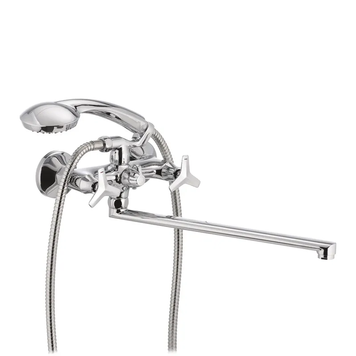 Змішувач для ванни MIXXUS PREMIUM VESTA 140 EURO (Колір хром) (MI0611) MI0611 фото