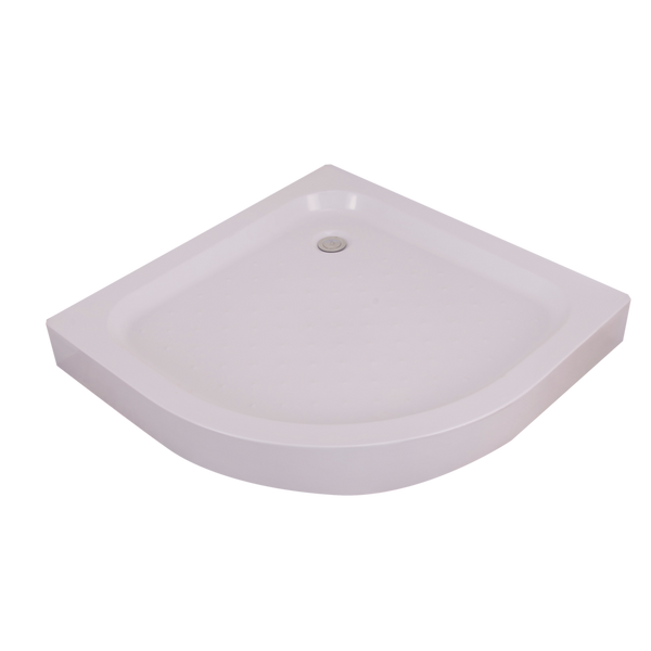 Душовий піддон з сифоном напівкруглий MIXXUS PLAIN ST01-90x90x13 діаметр зливу 52 мм (MI6916) MI6916 фото