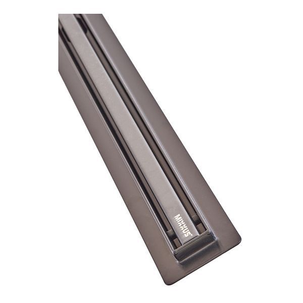 Душевой трап с нерж. стали SUS304 Mixxus Drain-05-80-Slim Black (30x800мм) (Черный) (MI6171) MI6171 фото