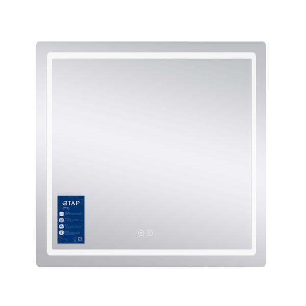 Зеркало Qtap Mideya (MI2) 700х800 с LED-подсветкой Touch, с антизапотеванием, диммером, рег. яркости QT2078DCF7080 SD00054585 фото