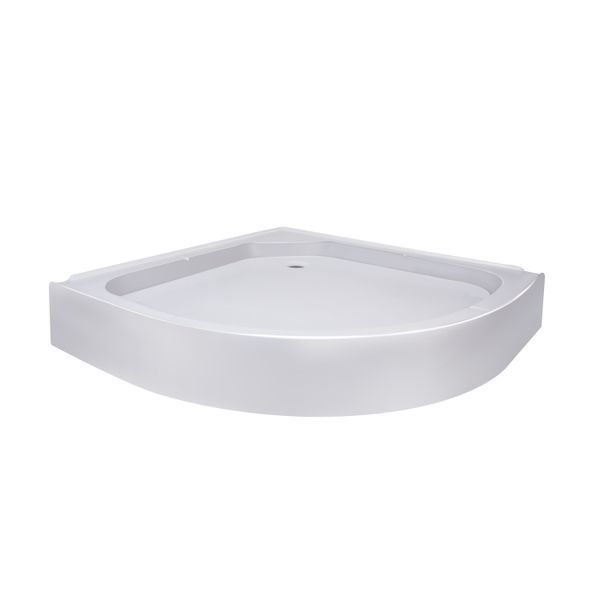 Душевая кабина Lidz Latwa SC80x80.SAT.LOW.FR, стекло Frost 4 мм + Lidz Душевой поддон KAPIELKA ST80x80x14 SD00051437 фото