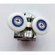 Ролики для душових кабін подвійні колеса MIXXUS PREMIUM ROLLERS SCP05-1 CHROME верхні (25mm для DIVERSE SC03) (MI8167) MI8167 фото 3