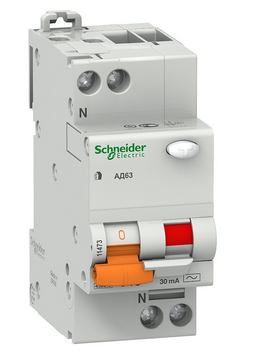 Диференціальний автомат Schneider Electric АД63 (2P, 16А, 30мА, С) 8130/12057 фото