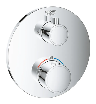 Термостат скрытого монтажа на 2 потребителя Grohe Grohtherm Convent. Concealed (24076000) 24076000 фото