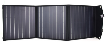 Портативна сонячна панель New Energy Technology 60W Solar Charger Black (238307) 51084/50178 фото