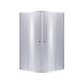 Душова кабіна Lidz Latwa SC90x90.SAT.HIGH.GR, скло тоноване 4 мм без піддона SD00047613 фото